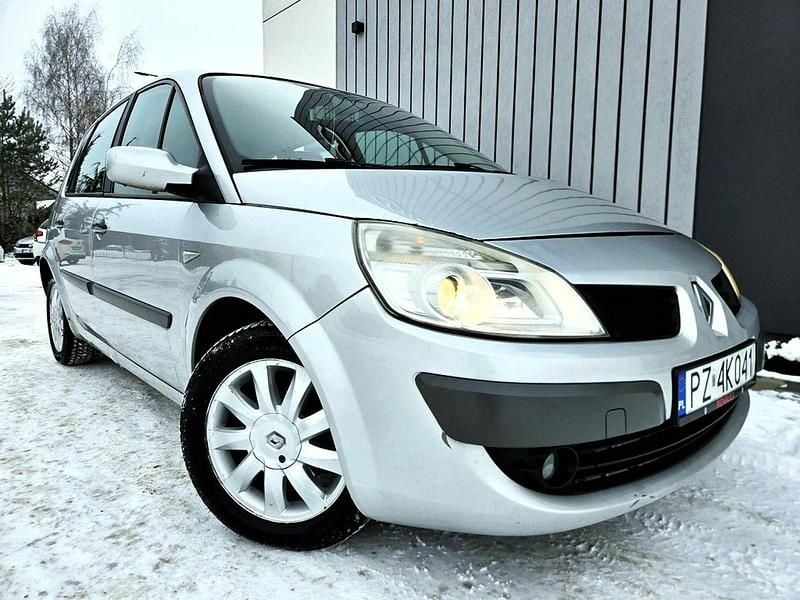 Żółty (metalik) Używany 2007 Renault Scénic II Minivan | 7999 zł (Uczciwa cena) - Obraz 1/4