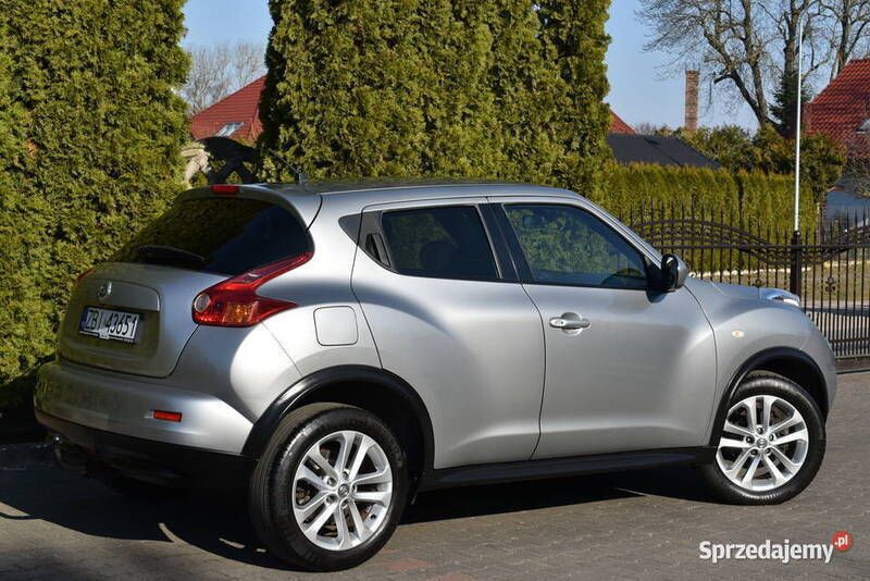 Srebrny Używany 2010 Nissan Juke SUV | 30 900 zł (Drogi) - Obraz 1/4