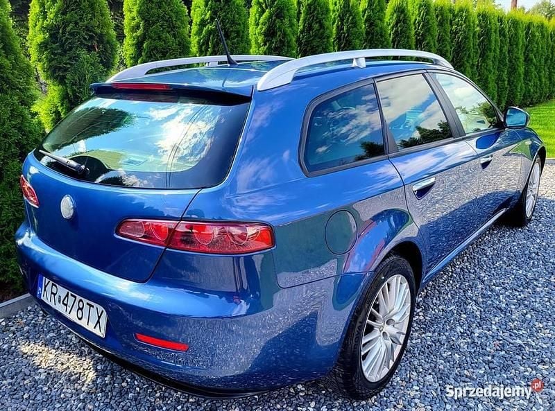 Niebieski Używany 2008 Alfa Romeo 159 Kombi | 9200 zł (Uczciwa cena) - Obraz 1/4