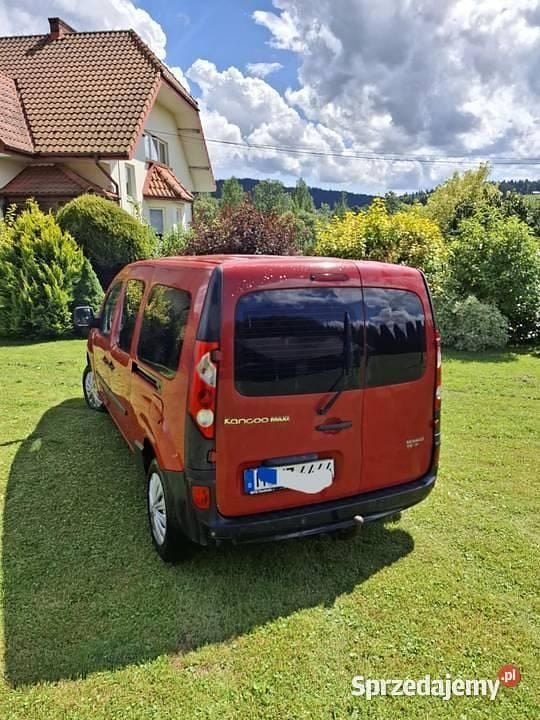 Czerwony Używany 2011 Renault Kangoo Minivan | 13 000 zł (Uczciwa cena) - Obraz 1/4