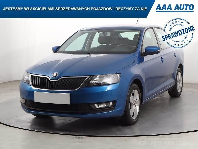 Używany Skoda Rapid 2019 Błękitny Hatchback