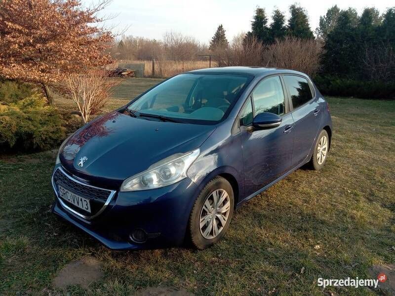 Niebieski Używany 2013 Peugeot 208 Hatchback | 19 800 zł (Uczciwa cena) - Obraz 1/4