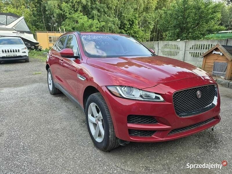 Czerwony Używany 2020 Jaguar F-Pace SUV | 71 000 zł - Obraz 1/4