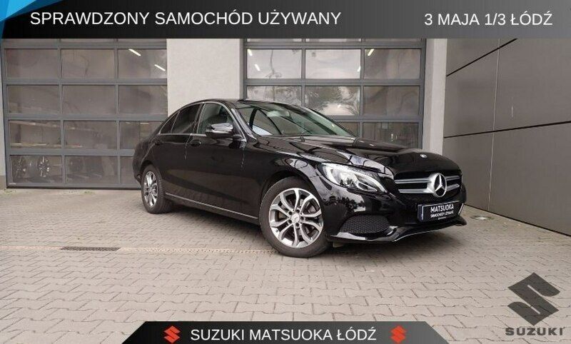 Czarny (metalik) Używany 2017 Mercedes C160 Coupe | 84 900 zł - Obraz 1/4