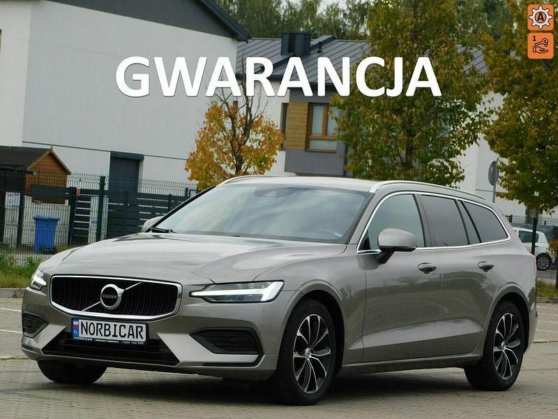 Brązowobeżowy Używany 2019 Volvo V60 Kombi | 76 666 zł (Dość drogi) - Obraz 1/4