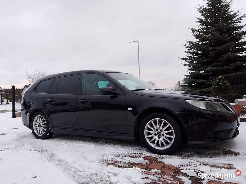 Używany Saab 9-3 2008 Czarny Kombi