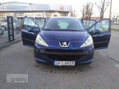 Niebieski Używany 2006 Peugeot 207 Hatchback | 10 900 zł (Drogi) - Obraz 1/4