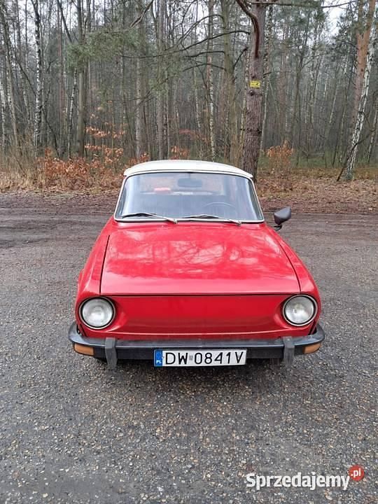 Czerwony Używany 1974 Skoda 100 Sedan/Limuzyna | 13 800 zł - Obraz 1/4