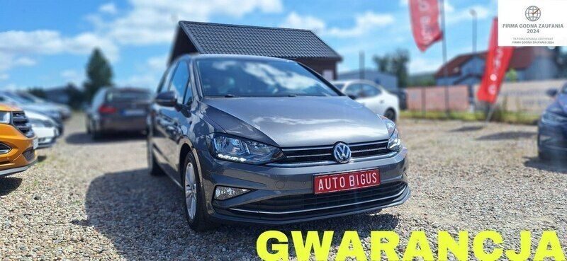 Szary (metalik) Używany 2018 VW Golf Sportsvan Minivan | 59 900 zł (Uczciwa cena) - Obraz 1/4