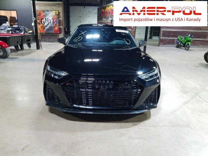 Czarny Używany 2021 Audi RS7 Hatchback | 395 000 zł - Obraz 1/4