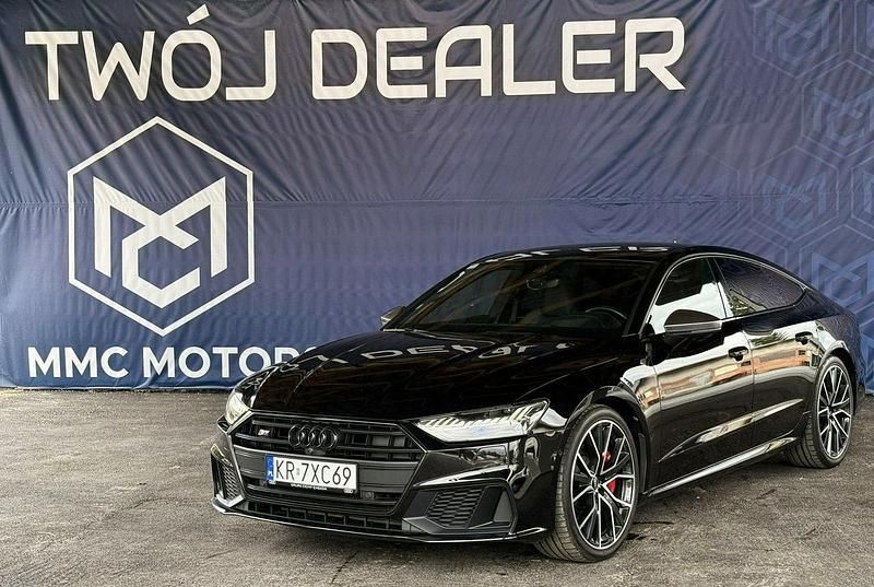 Czarny (metalik) Używany 2021 Audi S7 Hatchback | 234 800 zł - Obraz 1/3