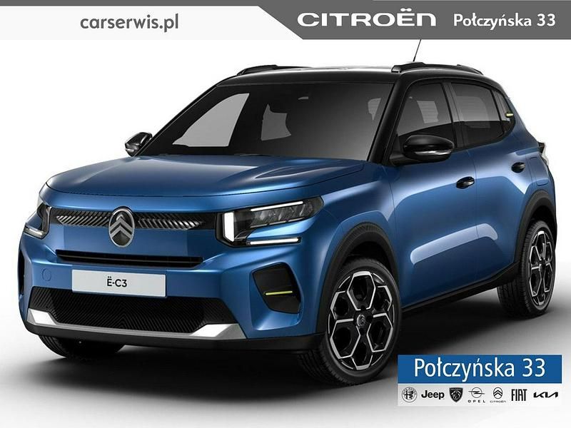 Niebieski (metalik) Nowe 2025 Citroën e-C3 Hatchback | 127 175 zł - Obraz 1/4