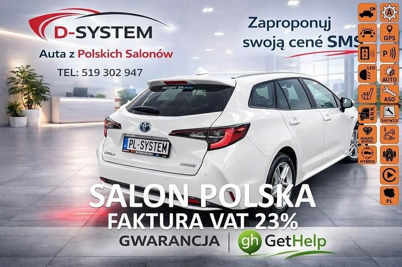 Używany Toyota Corolla 122 KM (89 kW) 2021 Biały Kombi