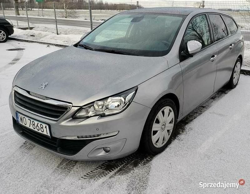 Używany Peugeot 308 2015 Srebrny Kombi