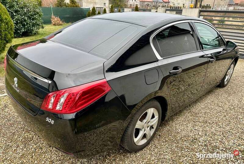 Używany Peugeot 508 2013 Czarny Sedan/Limuzyna