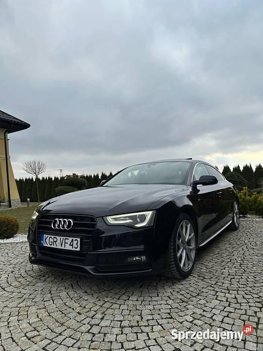 Czarny Używany 2012 Audi A5 Sportback S-Line Coupe | 54 999 zł (Uczciwa cena) - Obraz 1/4