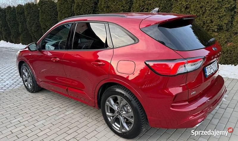 Czerwony Używany 2020 Ford Kuga ST-Line SUV | 89 900 zł (Drogi) - Obraz 1/4