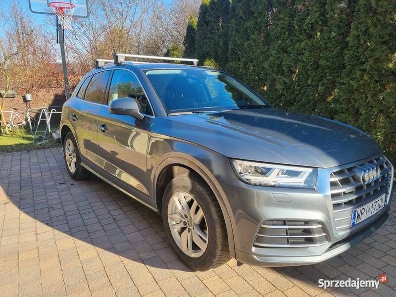 Srebrny Używany 2020 Audi Q5 S-Line SUV | 145 000 zł - Obraz 1/4