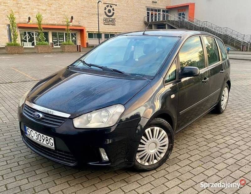 Czarny Używany 2008 Ford C-MAX Trend Minivan | 6900 zł (Uczciwa cena) - Obraz 1/4