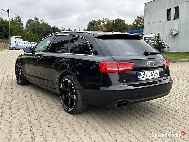 Czarny Używany 2012 Audi A6 Kombi | 42 900 zł (Uczciwa cena) - Obraz 1/4