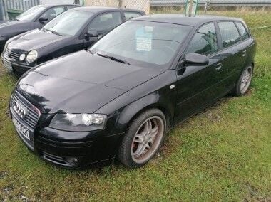 Używany Audi A3 105 KM (77 kW) 2005 Czarny Sedan/Limuzyna