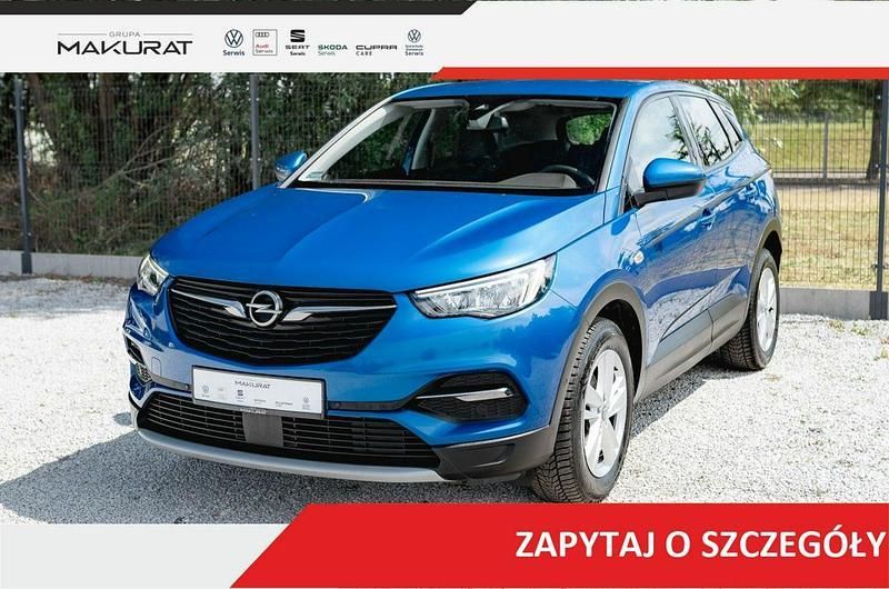 Niebieski Używany 2021 Opel Grandland X Elegance SUV | 79 800 zł (Uczciwa cena) - Obraz 1/4
