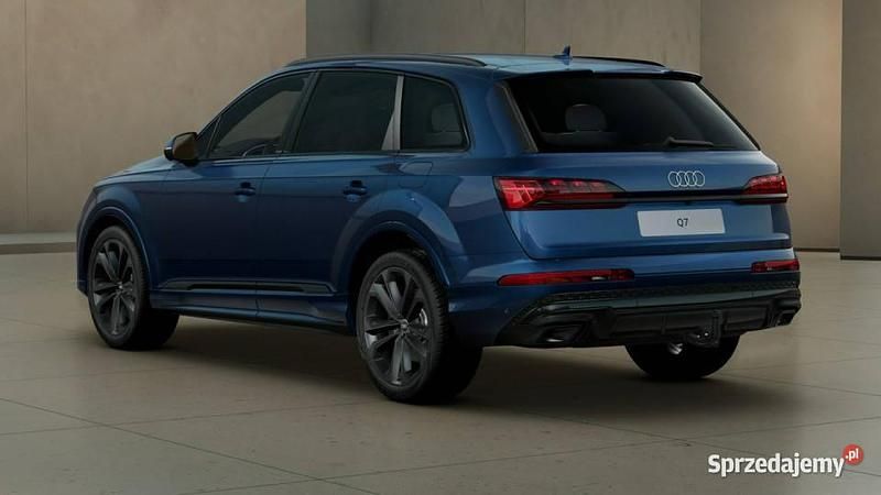 Niebieski (metalik) Używany 2024 Audi Q7 S-Line SUV | 399 000 zł - Obraz 1/4