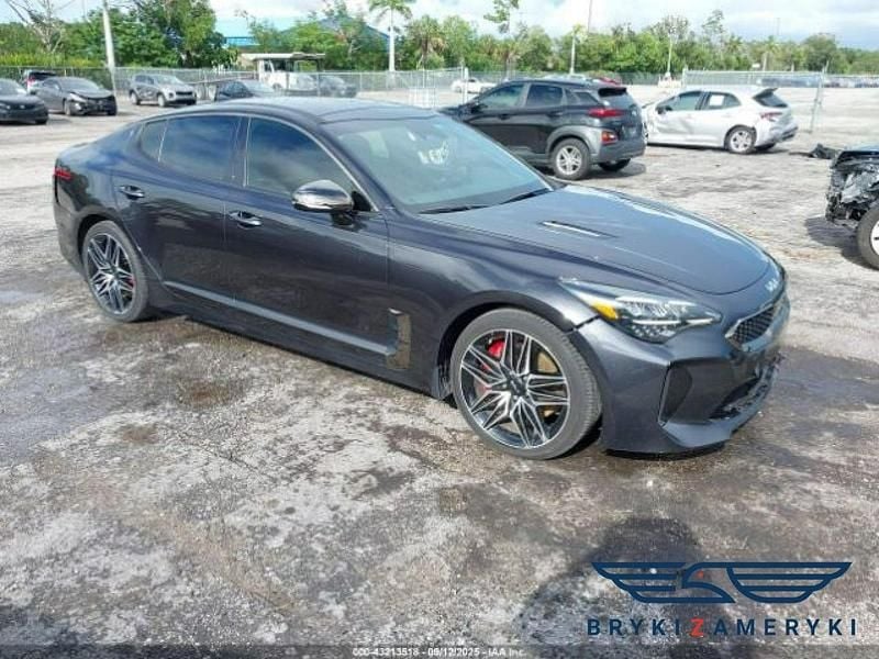 Szary Używany 2021 Kia Stinger Hatchback | 69 630 zł - Obraz 1/3