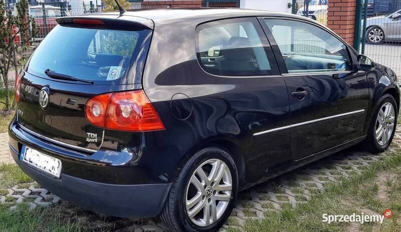 Czarny Używany 2009 VW Golf VI Hatchback | 19 000 zł (Uczciwa cena) - Obraz 1/4
