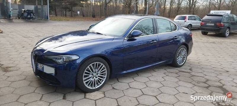 Granatowy Używany 2019 Alfa Romeo Giulia Lusso Sedan/Limuzyna | 82 000 zł - Obraz 1/4