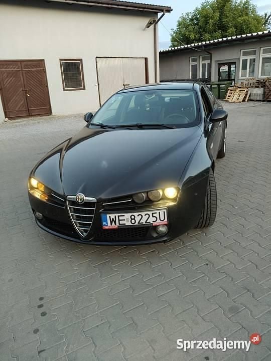 Czarny Używany 2008 Alfa Romeo 159 Sedan/Limuzyna | 5499 zł (Uczciwa cena) - Obraz 1/4