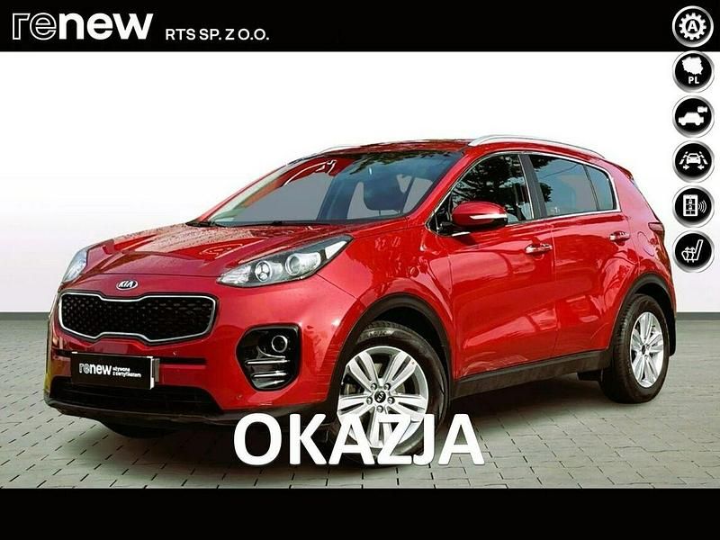 Czerwony Używany 2017 Kia Sportage SUV | 69 900 zł (Uczciwa cena) - Obraz 1/4
