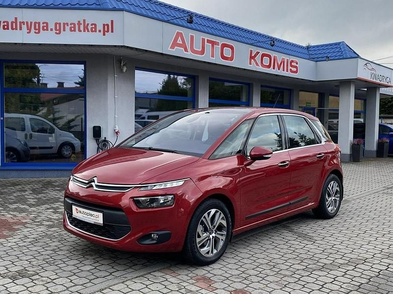 Bordowy Używany 2015 Citroën C4 Picasso Minivan | 34 900 zł (Uczciwa cena) - Obraz 1/4