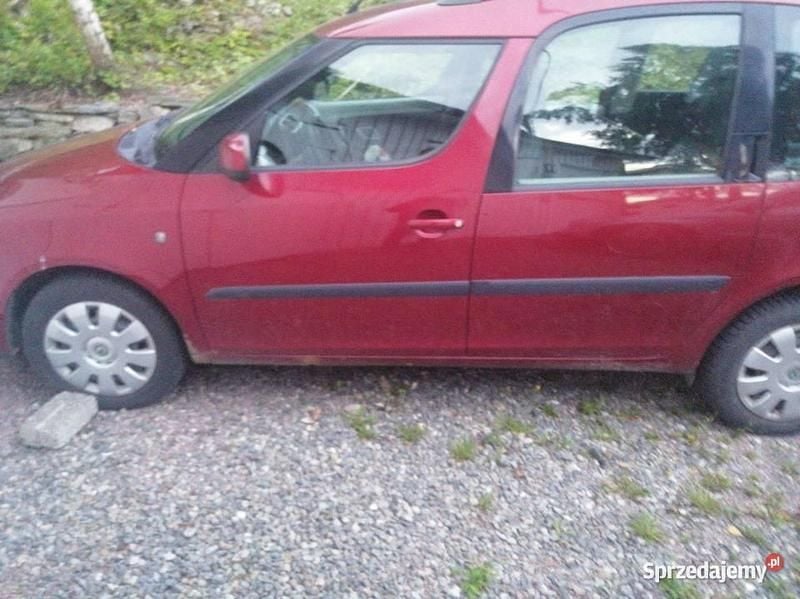 Używany Skoda Roomster 2007 Czerwony Minivan