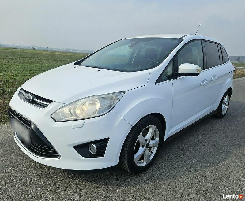 Używany Ford Grand C-Max 140 KM (102 kW) 2012 Biały Minivan