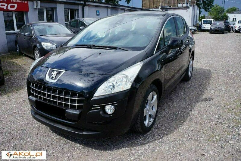 Czarny Używany 2010 Peugeot 3008 SUV | 27 900 zł (Drogi) - Obraz 1/4