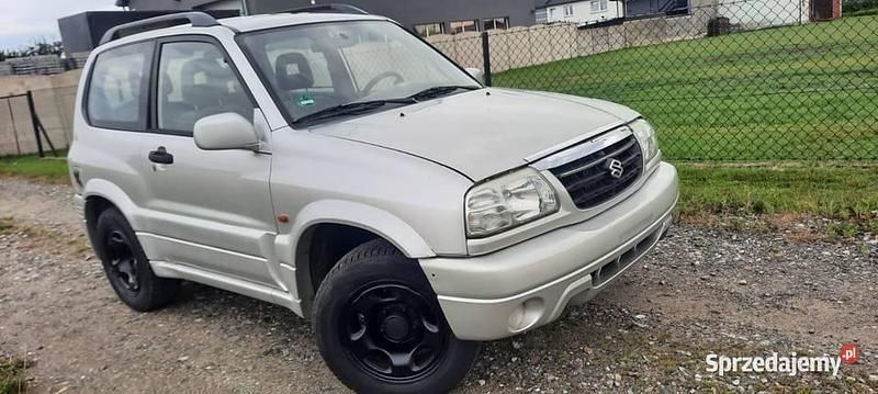 Srebrny Używany 2001 Suzuki Grand Vitara SUV | 12 950 zł - Obraz 1/4