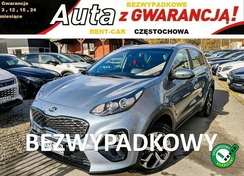 Szary Używany 2020 Kia Sportage 2 SUV | 72 900 zł (Uczciwa cena) - Obraz 1/4