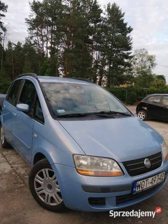 Niebieski Używany 2003 Fiat Idea Minivan | 6900 zł - Obraz 1/4
