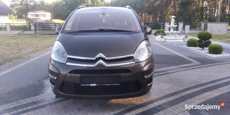 Brązowy Używany 2012 Citroën Grand C4 Picasso Minivan | 22 900 zł (Uczciwa cena) - Obraz 1/4