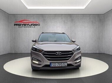 Brązowy Używany 2016 Hyundai Tucson SUV | 64 999 zł (Dość drogi) - Obraz 1/4