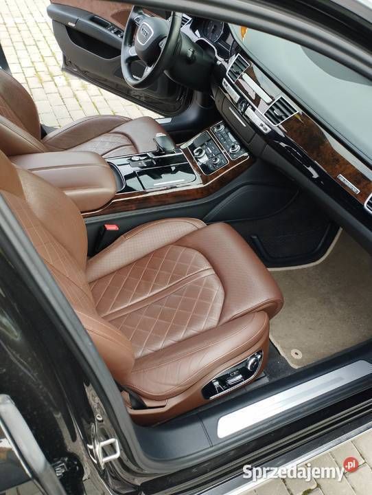 Czarny Używany 2014 Audi A8 Sedan/Limuzyna | 65 900 zł - Obraz 1/4