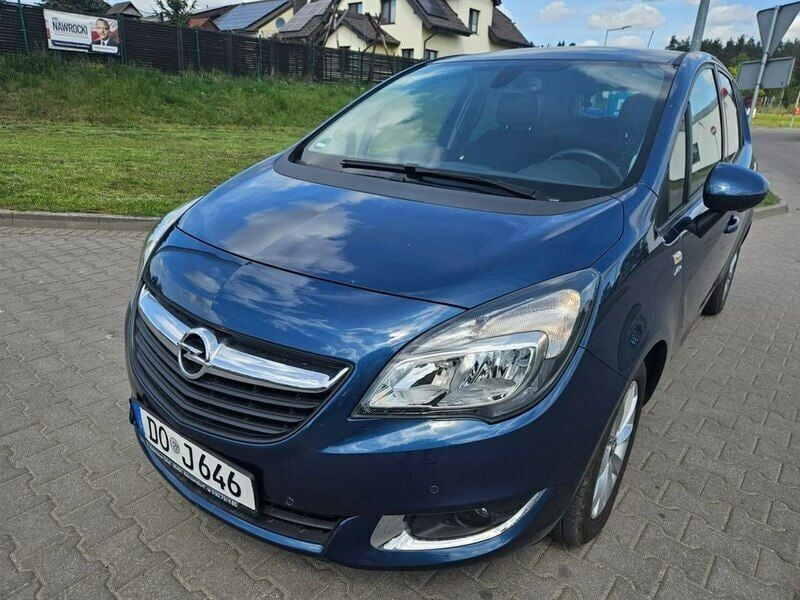 Używany Opel Meriva 140 KM (102 kW) 2017 Niebieski (metalik) Minivan