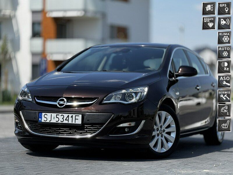 Brązowy (metalik, perła) Używany 2012 Opel Astra Hatchback | 26 500 zł (Dość drogi) - Obraz 1/4