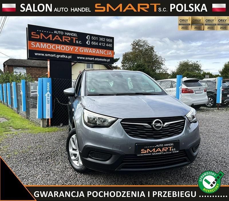 Srebrny Używany 2018 Opel Crossland X SUV | 46 900 zł (Uczciwa cena) - Obraz 1/4