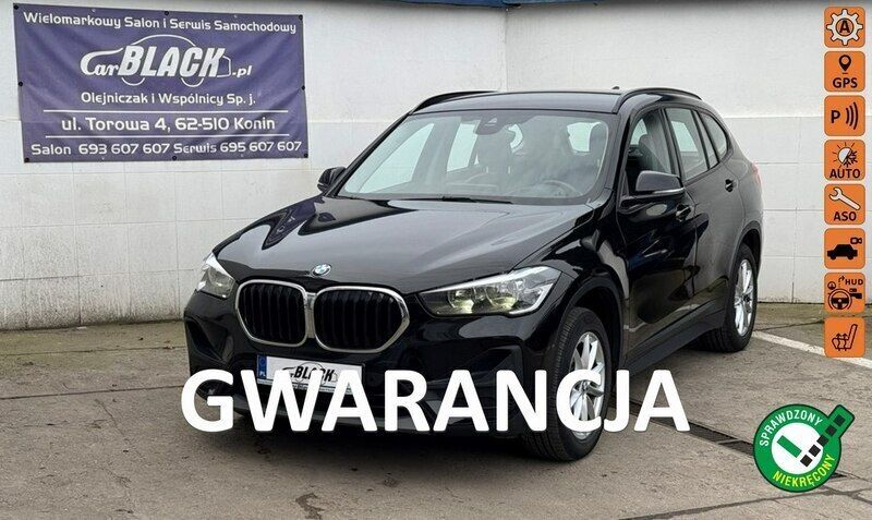 Czarny Używany 2019 BMW X1 SUV | 76 900 zł (Dobra cena) - Obraz 1/4