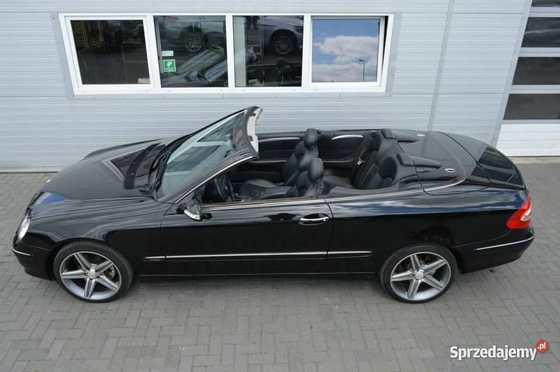 Używany Mercedes CLK200 Avantgarde 163 KM (119 kW) 2003 Czarny (metalik) Kabriolet