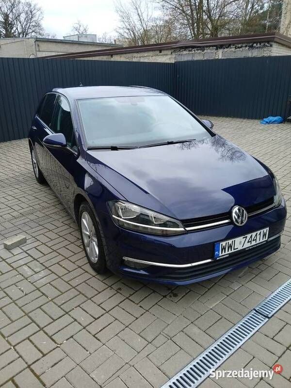 Granatowy Używany 2018 VW Golf VII Sound Hatchback | 44 500 zł - Obraz 1/4