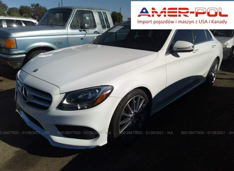 Biały Używany 2017 Mercedes C300 Sedan/Limuzyna | 67 000 zł - Obraz 1/4