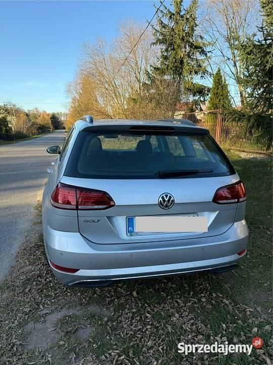 Srebrny Używany 2020 VW Golf VII Kombi | 58 000 zł (Uczciwa cena) - Obraz 1/4